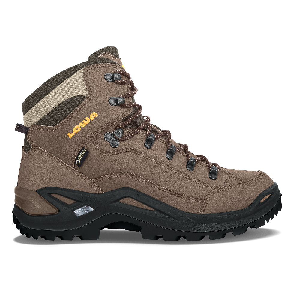 Scarponi Montagna Uomo Lowa Renegade GTX Mid Marroni/Beige WEBKRX-920